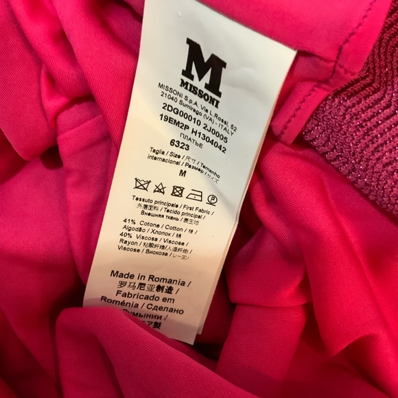 Missoni sleeveless dress with metallic threading. Size M. NWT - Picture 7 of 7